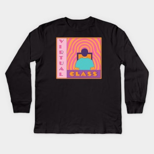 Virtual Class Kids Long Sleeve T-Shirt